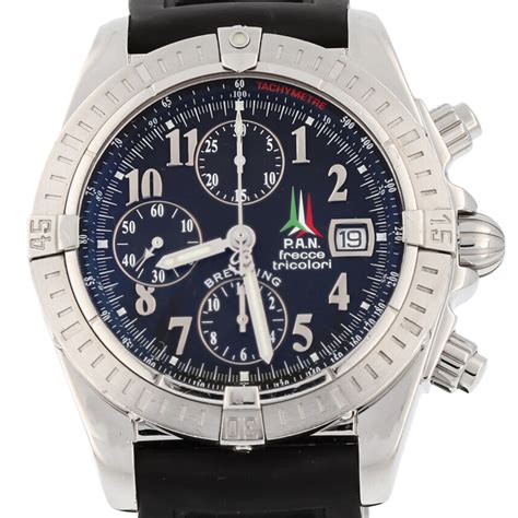 breitling pan evolution frecce tricolori|Breitling chronomat watch history.